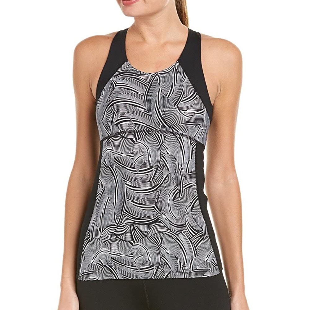 NWT Colosseum Women's Whole Lotta Love Feather print Tank 2.0